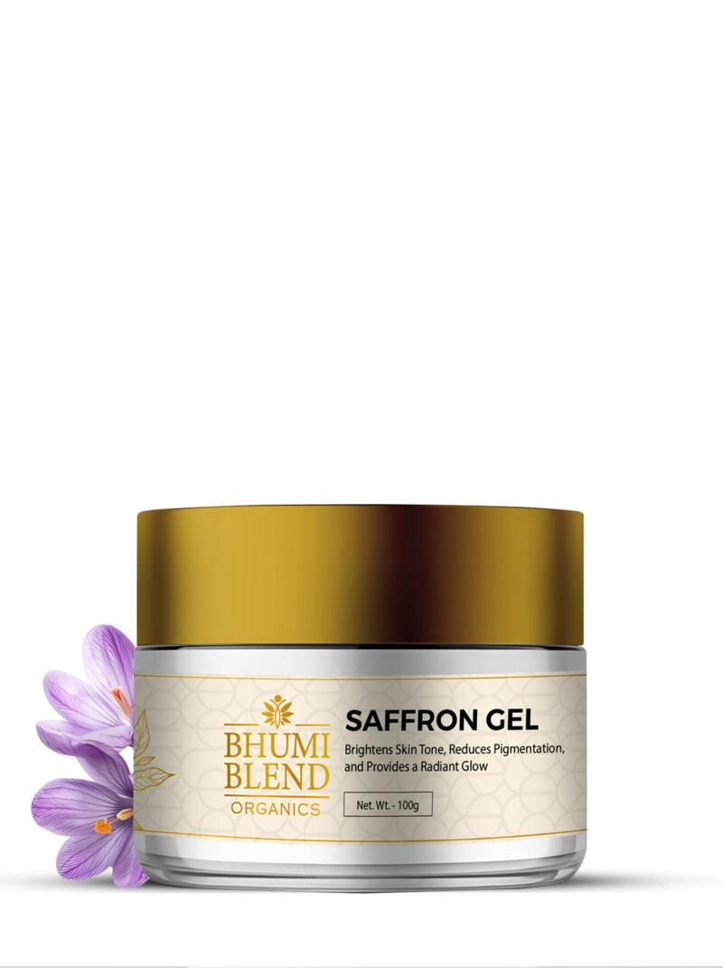 Radiance Elixir – Saffron & Aloe Brightening Gel